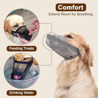 Crazy Felix imported nylon dog muzzle packaging and contents view