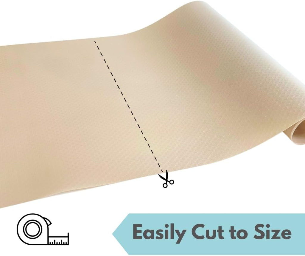 Water droplets beading on waterproof reptile liner surface