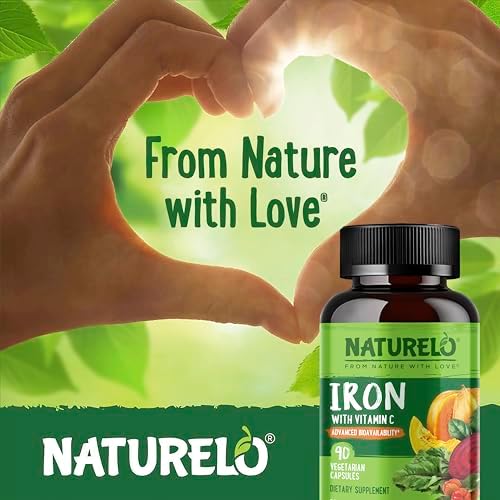 NATURELO dietary supplement bottle highlighting non GMO and gluten free certifications