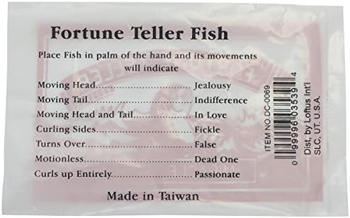 Funny Party Hats heat sensitive polymer fish curling and twisting on a hand