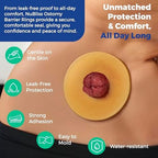 NuBliss 4mm thick hydrocolloid stoma protector seal for leak prevention