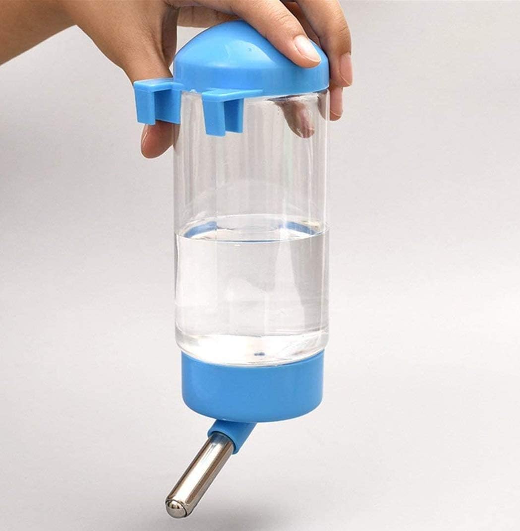 2Pcs 16Oz No Drip Small Animal Water Bottle,Bpa Free Best Water Bottle for Small Pet Bunny Ferret Hamster Rabbit Colors are Random - Image 3