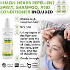 Head Hunters Natural Lice Products collection for safe and effective family hair care