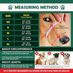 OHNSO pet mouth cover quick release buckle closure view