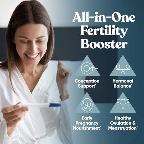 Eu Natural fertility supplement bottle label details