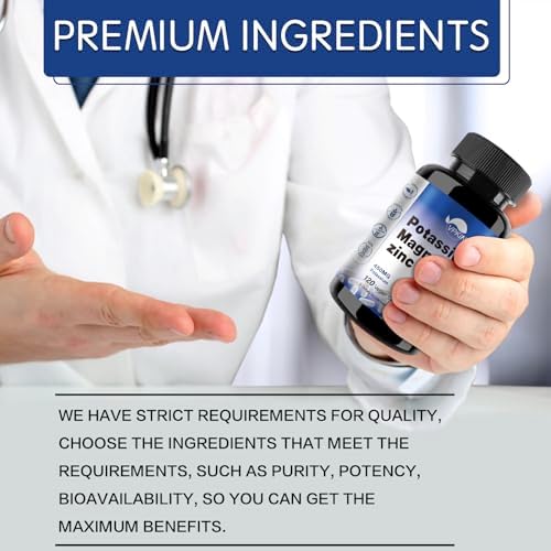 VPKIN imported immune support and electrolyte balance capsules bottle side view