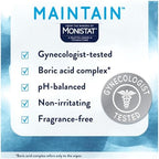 Gynecologist tested Monistat Maintain kit for sensitive feminine hygiene and freshness