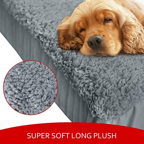 Moonsea triple layer washable dog bed protector closeup