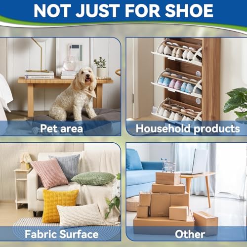 Eco-friendly shoe freshener for leather and canvas materials