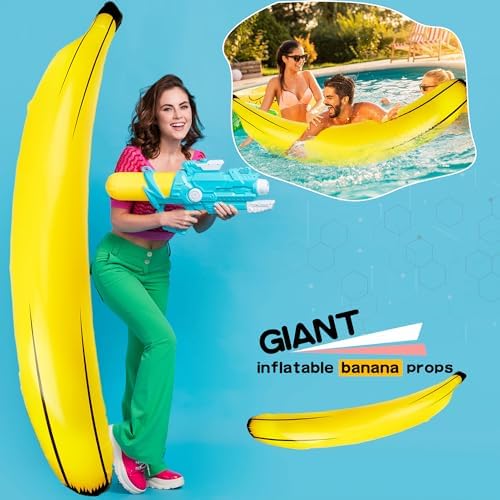 Sonarun waterproof polyvinyl chloride jumbo banana balloon close up details