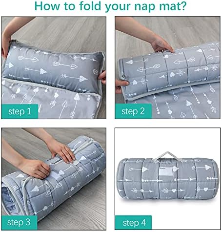 Biloban nap mat carry handle and portability feature