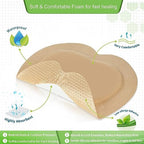 NeuHeils coccyx wound bandage showcasing the seven by seven inch sizing dimensions.