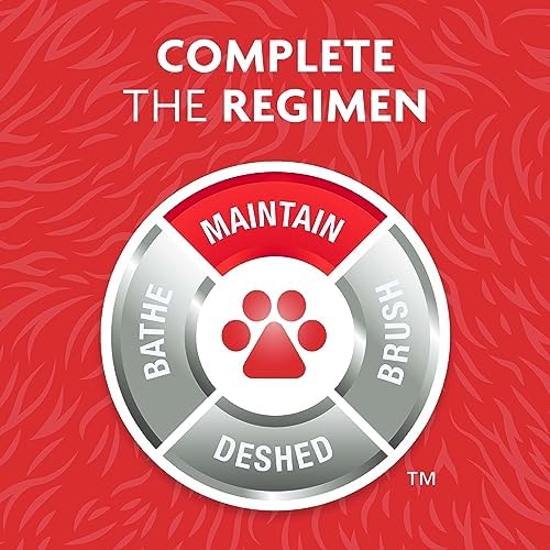 Premium cat hairball prevention foam shampoo back label