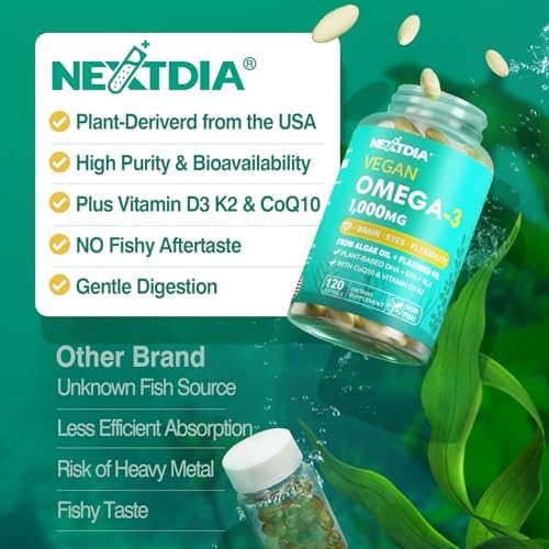 Nextdia twin pack supplement packaging showing two hundred and forty softgels count