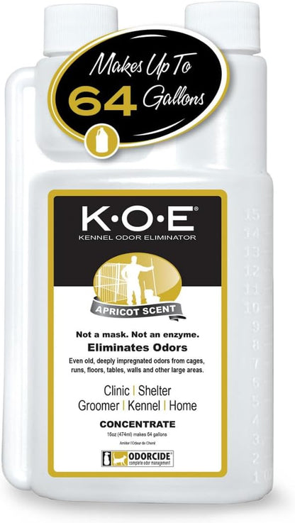 Odorcide K.O.E. Fresh Scent Odor Eliminator Concentrate - For Strong Odor on Cages, Floor, & More - Non-Enzymatic For Home & Dog Kennel - Home & Pet Supplies (1 Gal) - Image 9