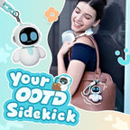 ENERGIZE LAB Eiliko Aquamarine - Your Tiny AI Charm Robot That Matches Every Daily Outfit, Fun Electronic Pendant Toys, for Couples and Best Friends. - Image 4