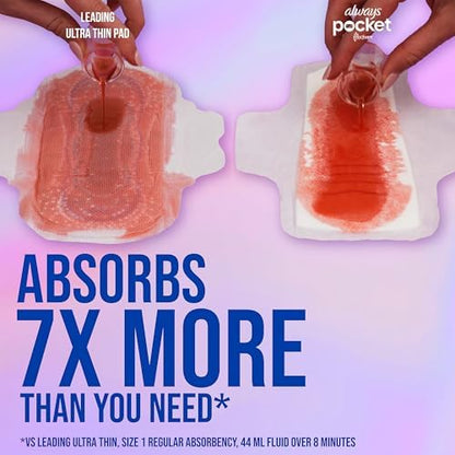 USA imported Always foam pads with wings for zero leak protection