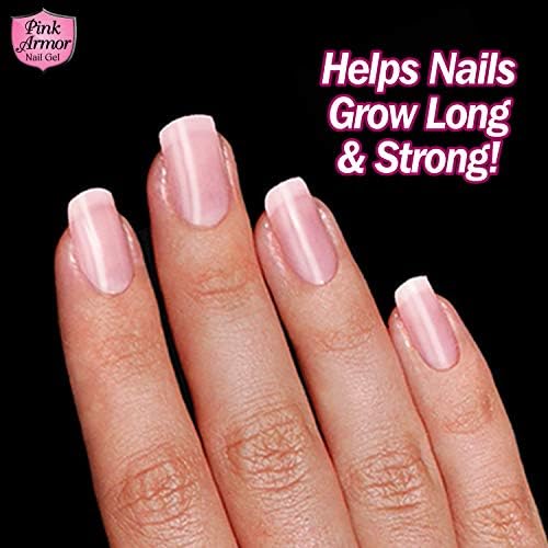 Ontel Armor Nail Gel as seen on TV for professional glossy gel finish at home