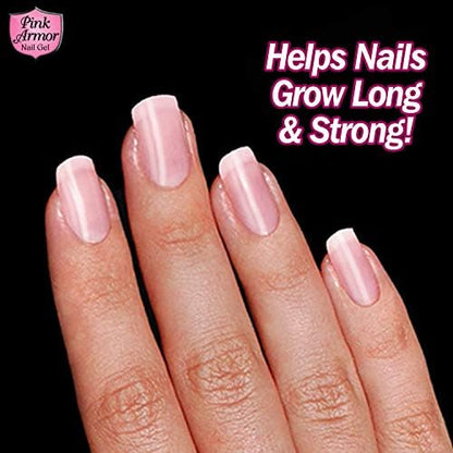 Ontel Armor Nail Gel as seen on TV for professional glossy gel finish at home