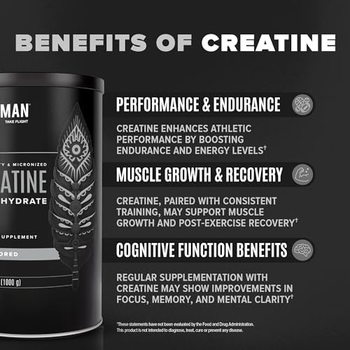 Birdman 80 servings creatine packaging back details
