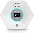 Ladnut Cat Litter Odor Deodorizer front view showing digital display screen for pet odor elimination.