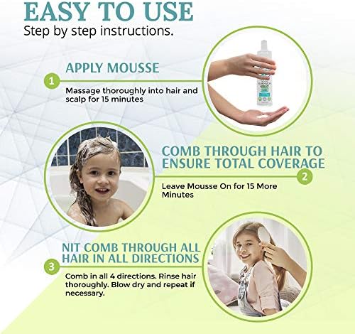 LiceLogic Clear and Free packaging showing Licezyme ingredient and safety info