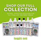 Buggin Out Mystical Mint Spritzer side view showing 8 ounce size