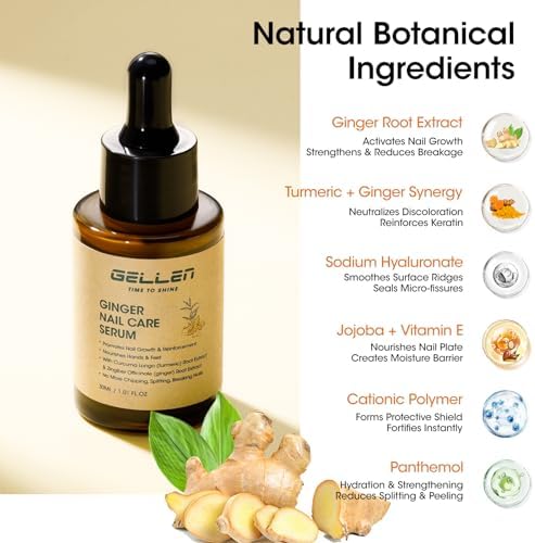 Gellen 30ml nail care serum lifestyle shot