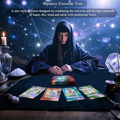 Smoostart tarot deck cards fanned out with holographic finish