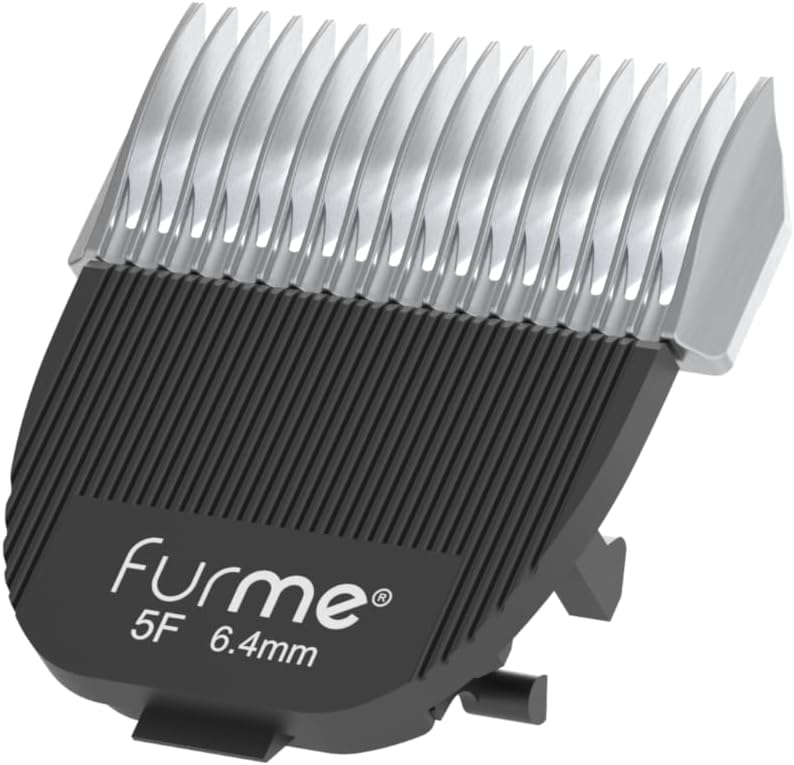 FURME ceramic and stainless steel pet trimmer blade replacement showing cutting edge