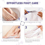 Devyonder foot peel treatment application view