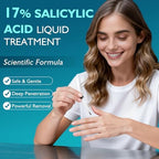 WYXTRO Salicylic Acid 17 percent liquid wart remover applicator brush detail.