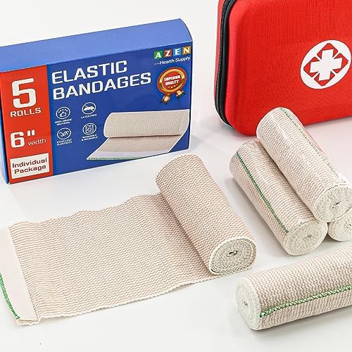 AZEN 5 pack bandage set showing various application areas on the body.