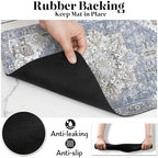 Cuslnox dog bowl mat easy wipe cleaning