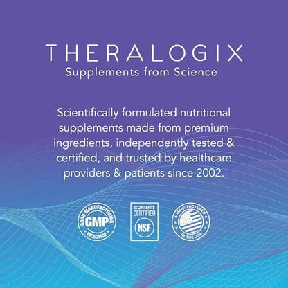 Close up of Theralogix ConceptionXR 180 tablets bottle cap