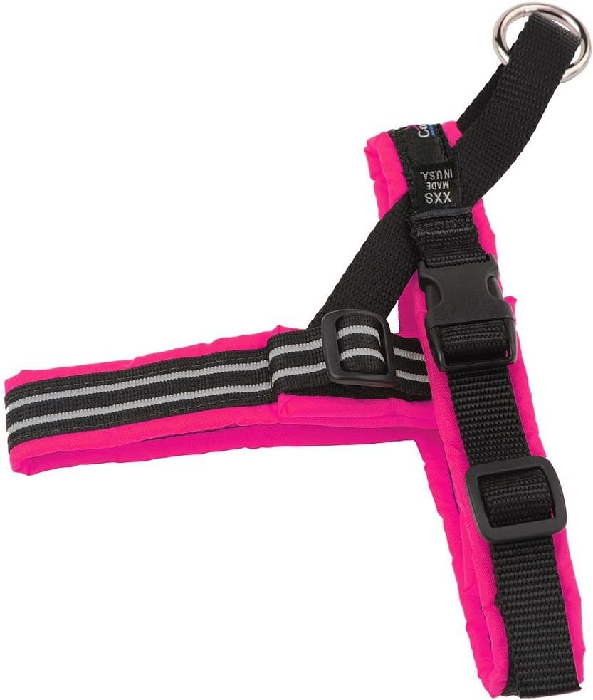 ComfortFlex No-Choke Non-Chafe Sport Dog Harness, Medium, Hunter Orange | American made, designed, cut, assembled, and sewn in the USA, padded reflective harness, integrated control handle - Image 13