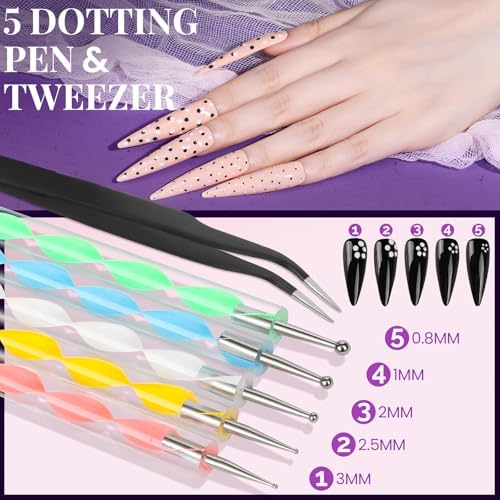 Fandamei nail decoration tools for intricate designs
