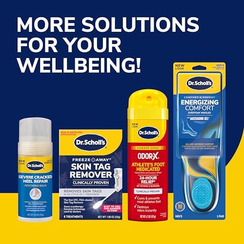 Authentic USA imported Dr. Scholl's foot care spray packaging