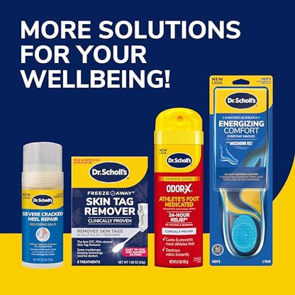 Authentic USA imported Dr. Scholl's foot care spray packaging