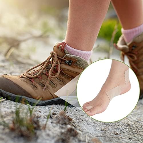 Three rolls of 3 inch by 5 yards moleskin tape for foot health.