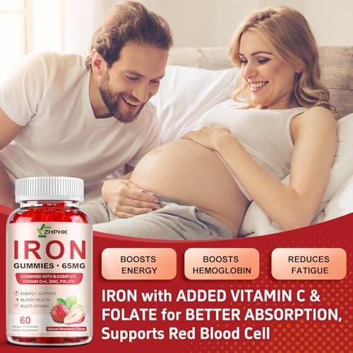 ZHPHK blood health premium imported vitamins displaying full ingredient breakdown