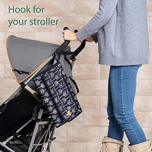 Lil Fox waterproof diaper changing mat top surface detail