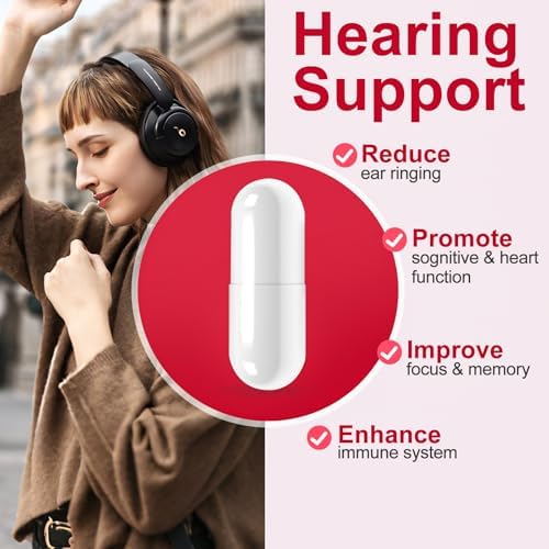 Theronika Aly Tinnitus Relief ingredient breakdown graphic