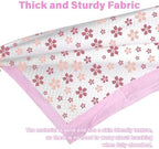Close-up of soft non-woven surface on Foryee changing pad liner