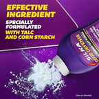 Silka imported foot powder for moisture and odor control.