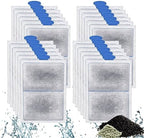 Driamor large aquarium replacement filters highlighting thick mechanical cotton layer