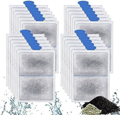 Driamor large aquarium replacement filters highlighting thick mechanical cotton layer