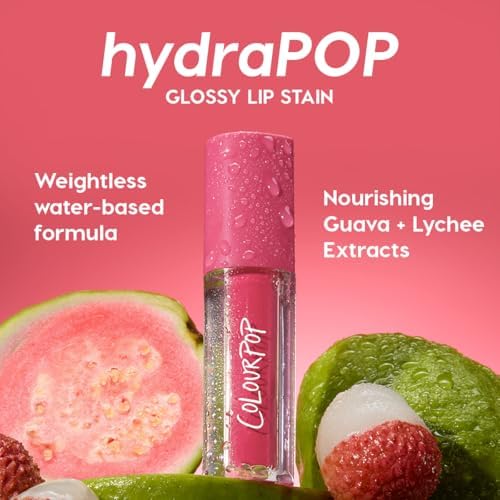 ColourPop HydraPop Glossy Lip Stain - Hydrating Lip Gloss That Fades Into A Soft Tint - Non-Drying & Long-Lasting - Water-Based Gloss-to-Stain Finish - Baby Fox (0.11 Fl Oz) - Image 7