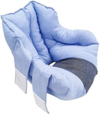 Universal fit heel elevation boot shown on a human foot