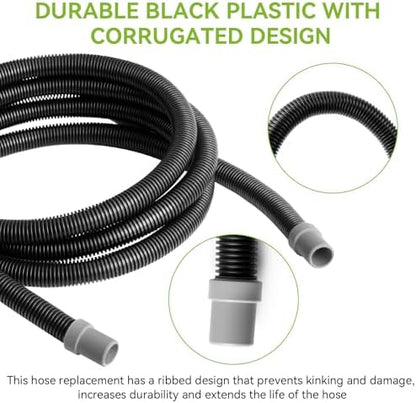HCLSY replacement filter tube displayed next to compatible canister filter diagrams for size validation